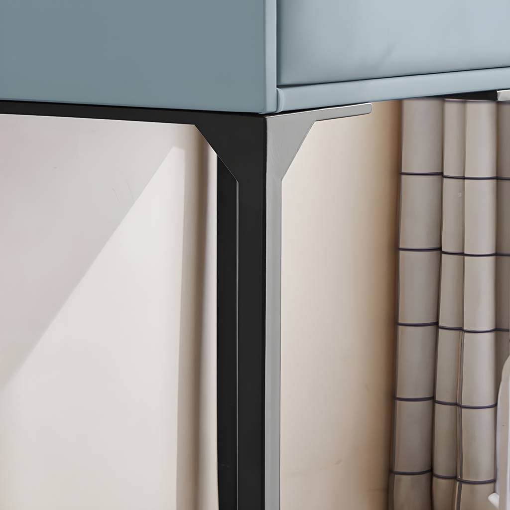 Pine Bedroom Contemporary Storage Box 1 Drawers Wood Vanity Table – product detail view 17