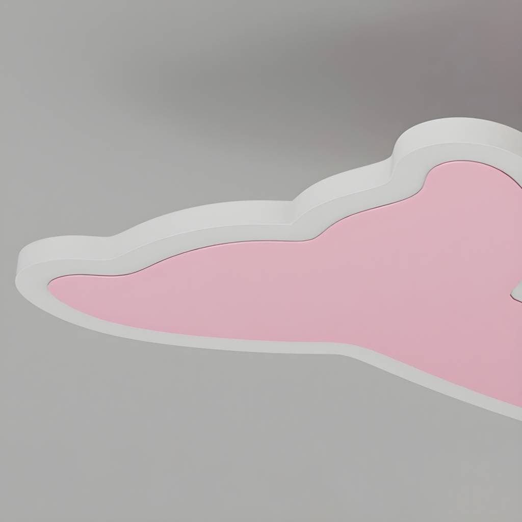 3-Blade Pink/Blue Ceiling Fan Children Metallic Fan with Light for Dining Room – product detail view 17