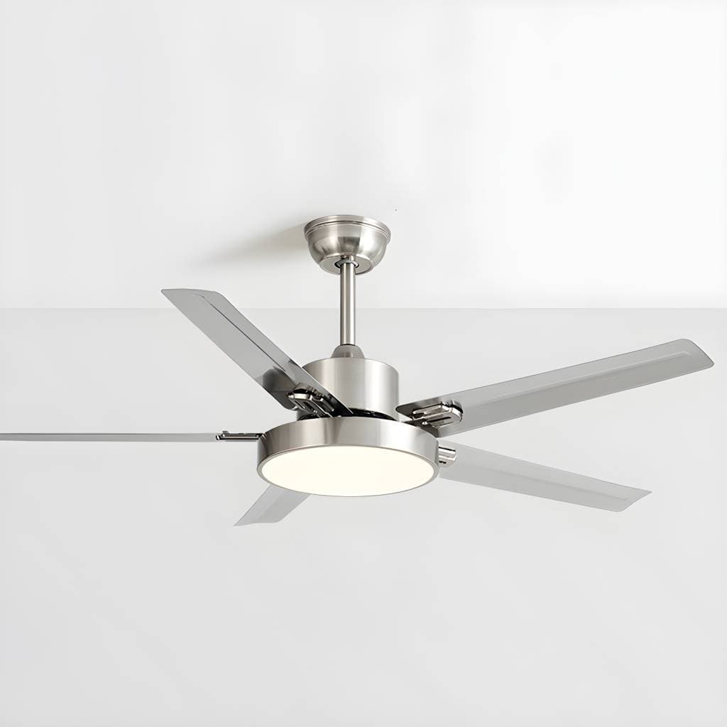 Ventoinha de teto em metal com candeeiro infantil de 1 luz e forma original – product detail view 6