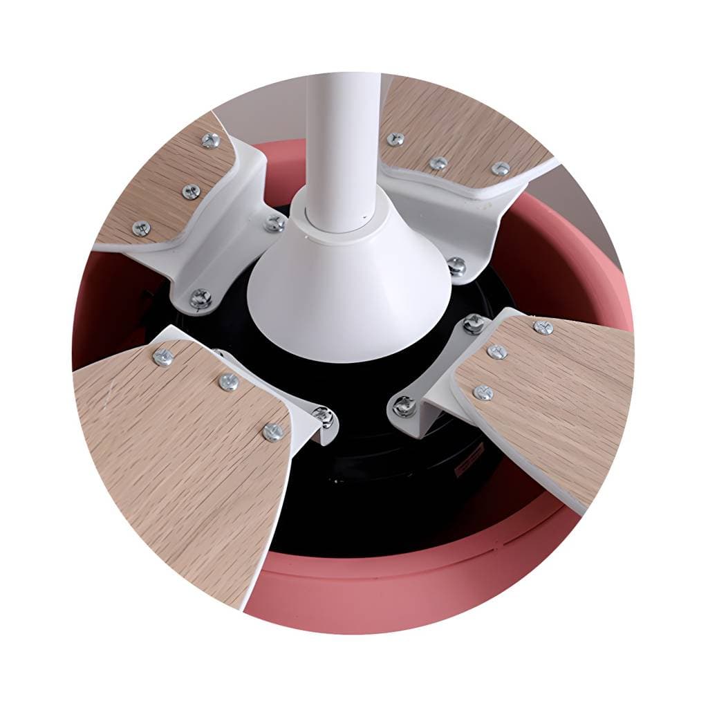 Unique Shape Metal Ceiling Fan Lighting Kids Style Ceiling Fan Lamps – product detail view 17