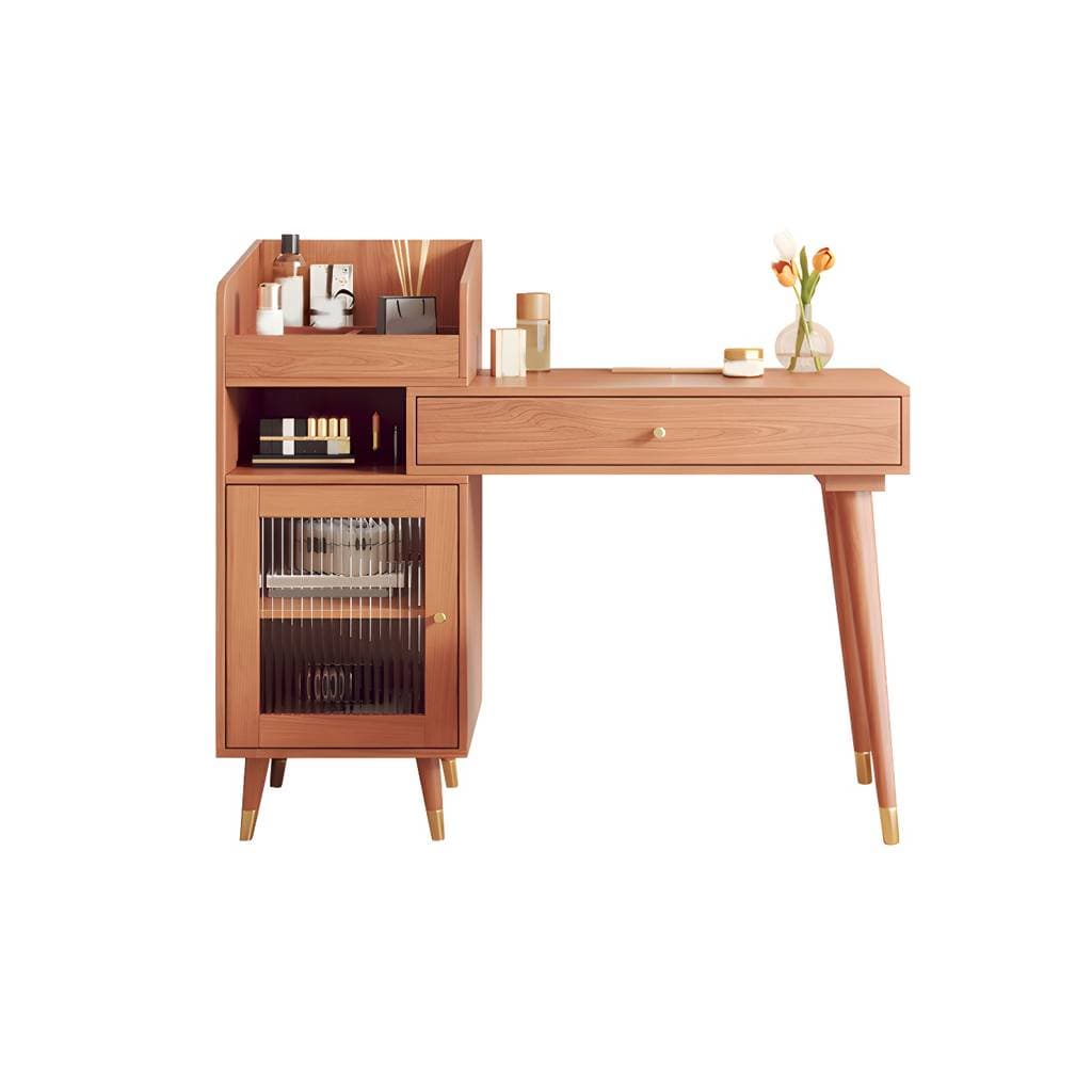 Toucador nórdico extensível com 1 gaveta, 46,5 L x 15 P x 37,4 A – product detail view 9