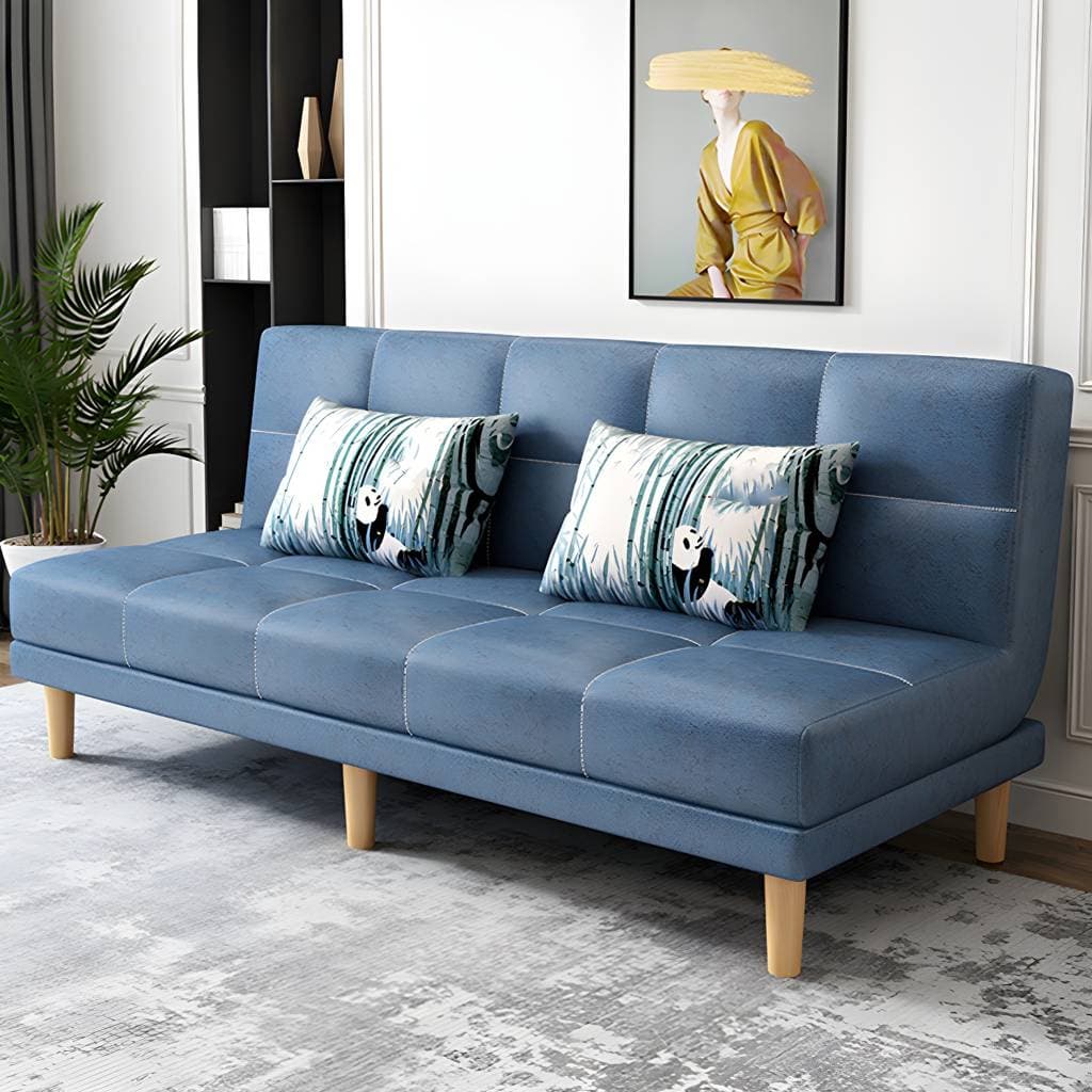 Sofá cama contemporáneo sin brazos de doble función para salón – product detail view 8